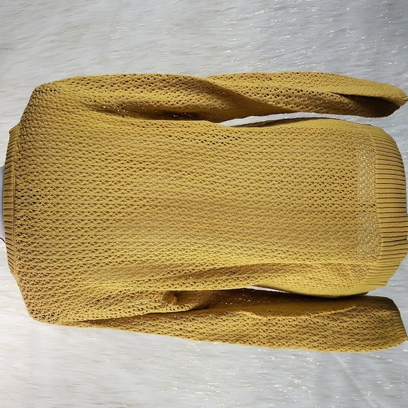 Van Heusen Mustard Crew Neck Sweater - Picture 5 of 6